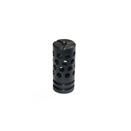 Britannia Rails Muzzle Brake Pepper Pot Silver 1/2 x 20 UNF - Hadfield ...