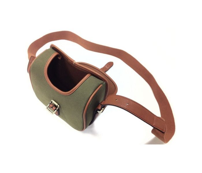 GMK Canvass and Faux Leather 75 Cartridge Bag - Hadfield Guns and