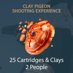 25 Clay Pigeon Shooting Experience 2 People