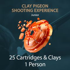 Junior 25 Clay Pigeon Shooting Experience 1 Person