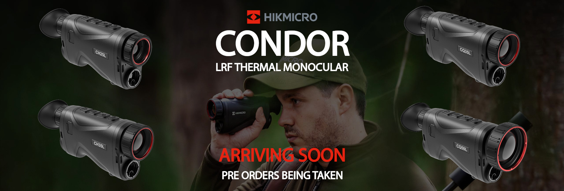 HIKMICRO CONDOR LRF Thermal Monocular Arriving Soon - Pre Orders Being Taken